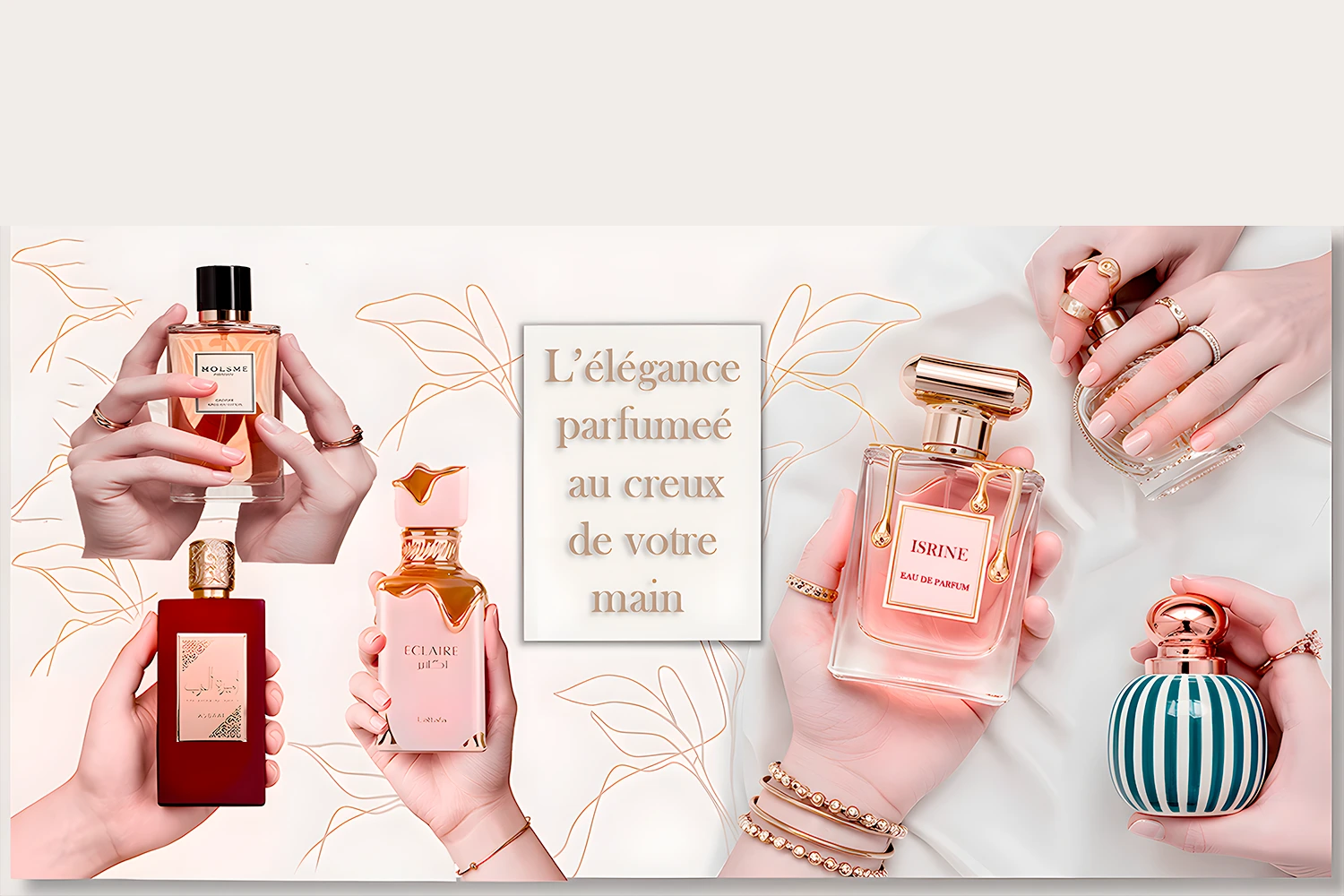 Parfum Élégant - Bannière Mobile