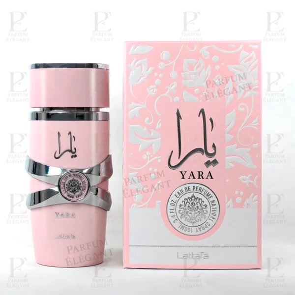 Eau de Parfum Yara Rose Lattafa 100ml – Parfum dubai Femme