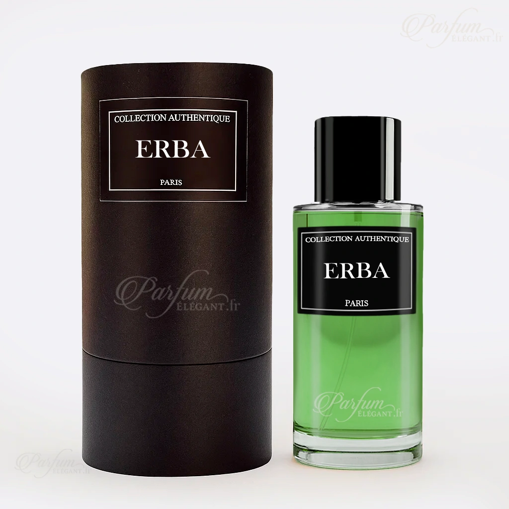 Erba – Eau de Parfum Mixte 50ml | Parfum Collection Privée L'Authentique 1 Flacon de parfum Erba Collection Privée L’Authentique, Eau de Parfum mixte 50 ml aux accords d’agrumes, fruits méditerranéens et vanille ambrée — lumineux et gourmand.