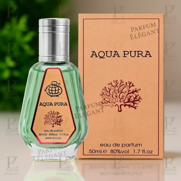 Parfum Aqua Pura 50 ml – Parfum unisexe marin‑boisé | Fragance World