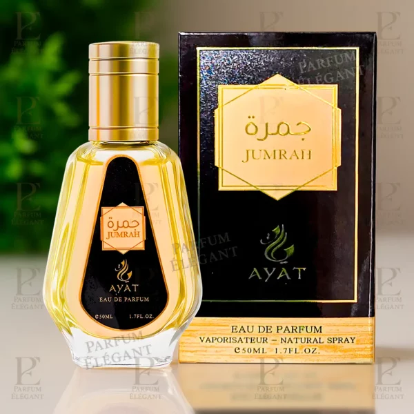 Parfum Jumrah 50 ml – Parfum boisé gourmand et épicé | Ayat Perfumes