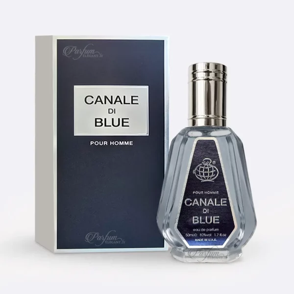 Canale di Blue parfum homme – alternative parfum bleu luxe – notes agrumes bois encens