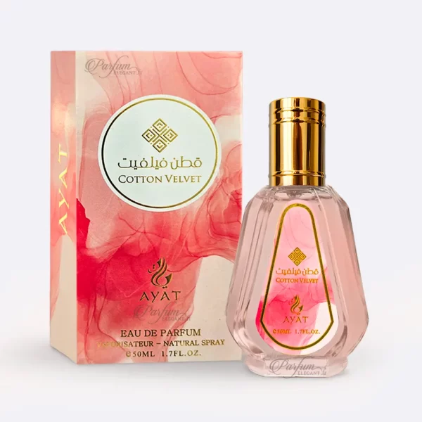 Cotton Velvet eau de parfum femme – floral gourmand vanille marshmallow – dupe parfum luxe sucré