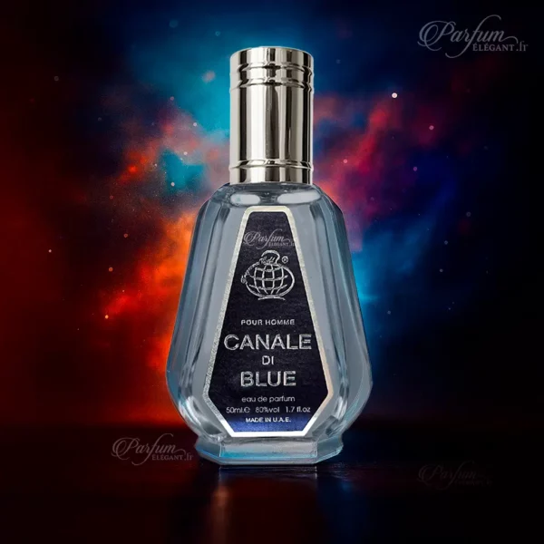 Flacon Canale di Blue 50ml — parfum homme frais élégant musqué — boutique parfum France