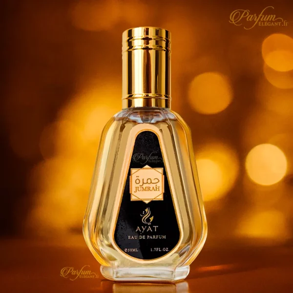 Flacon Jumrah – parfum boisé oriental intense – boutique Parfum Élégant France