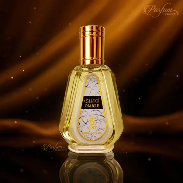 Flacon Ombre Ayat — parfum oud ambre fumé haute intensité — boutique France