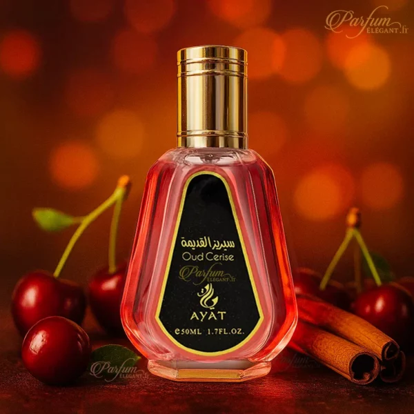 Parfum cerise noire oud ambré vanillé — alternative parfum oriental cerise — livraison rapide