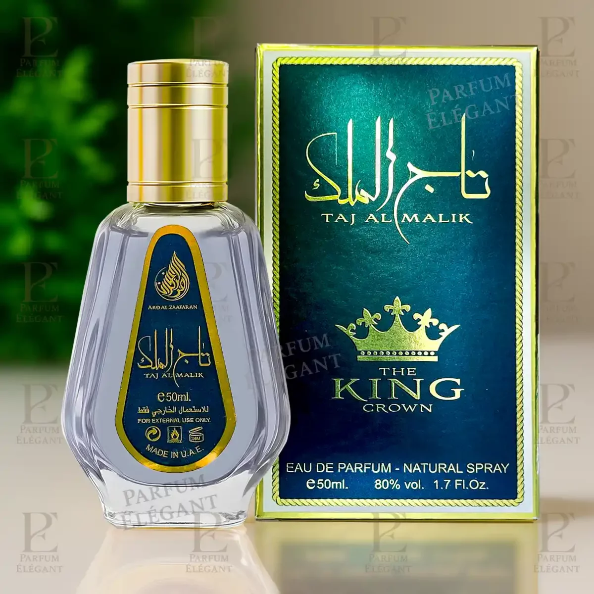 Un voyage sensoriel raffiné – Parfum Homme Dupe Taj Al Malik 50 ml