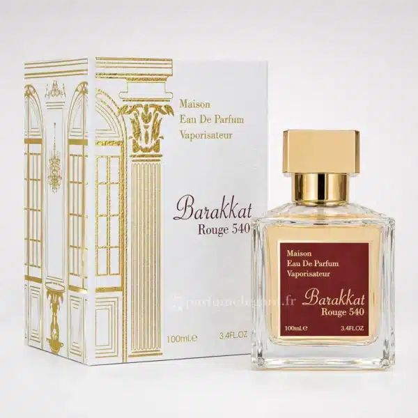 Parfums Femme Dubaï, Orientaux & Gourmands – Longue Tenue et Élégance 345 Barakkat Rouge 540 parfum mixte 100 ml
