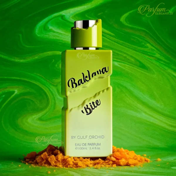 Parfum gourmand Baklava Bite – miel, vanille et biscuit oriental