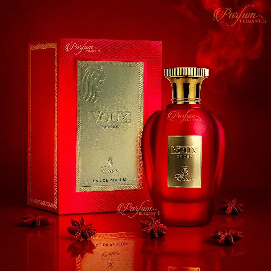 Voux Spices – Intensité du voyage dans un parfum oriental épicé mixte 3 Voux Spices Emir – parfum unisexe intense aux notes boisées et vanillées