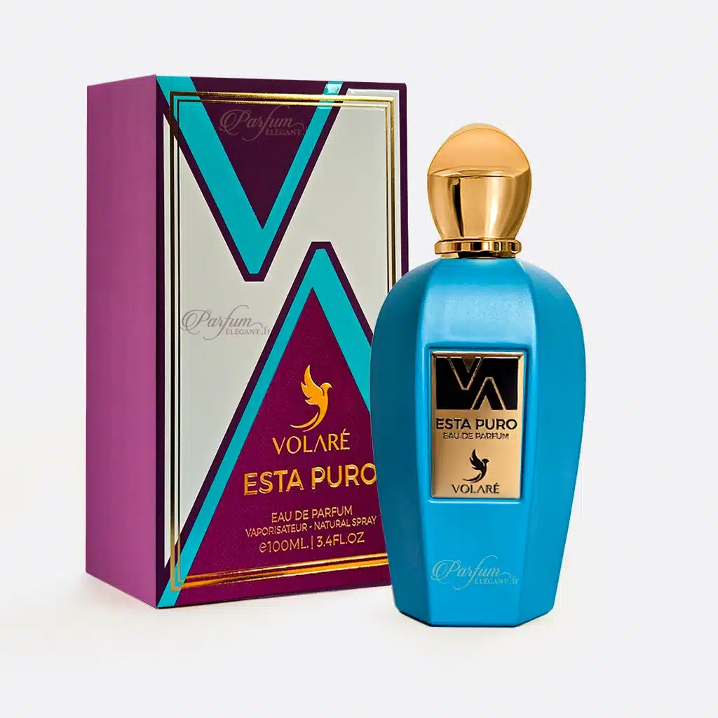 Esta Puro – Parfum fruité oriental mixte, éclat pur en 100 ml 1 Photo du parfum Esta Puro Volaré 100 ml – parfum fruité oriental pour homme et femme