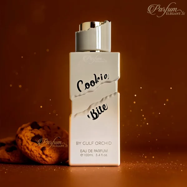 Flacon parfum cookie gourmand – vanille musc caramel