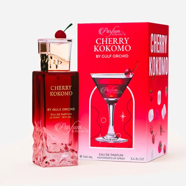 Flacon Cherry Kokomo – Parfum cerise femme 100 ml, Gulf Orchid