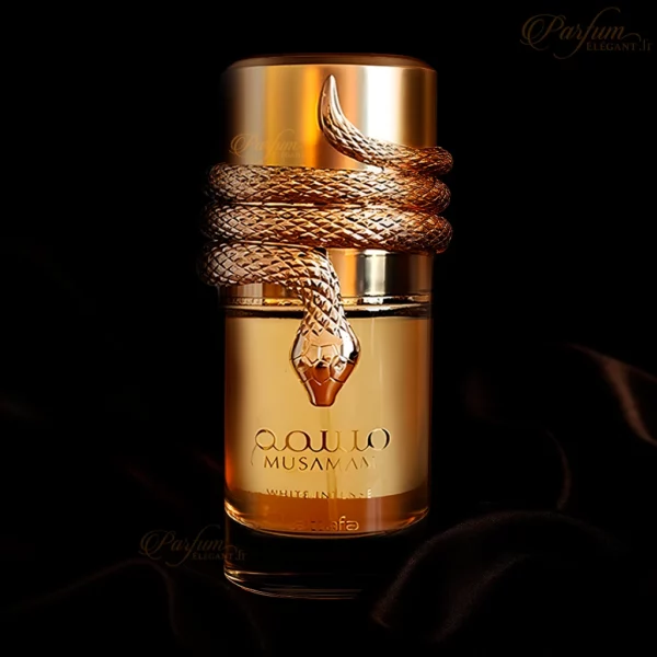 Visuel parfum mixte Musamam White Intense – Lattafa oriental épicé
