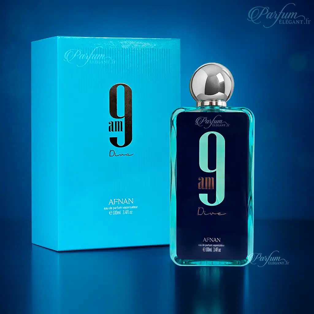 9AM Dive – Parfum aromatique frais pour homme 100 ml 3 parfum intense pour homme afnan 9am inspiré de marque
