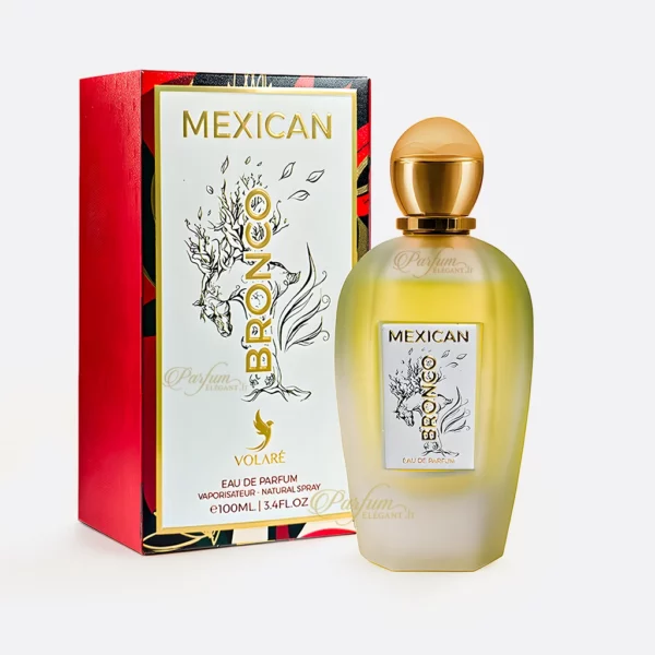 Flacon de parfum intense aux notes de tabac et miel – Parfum Bronco Volaré mixte