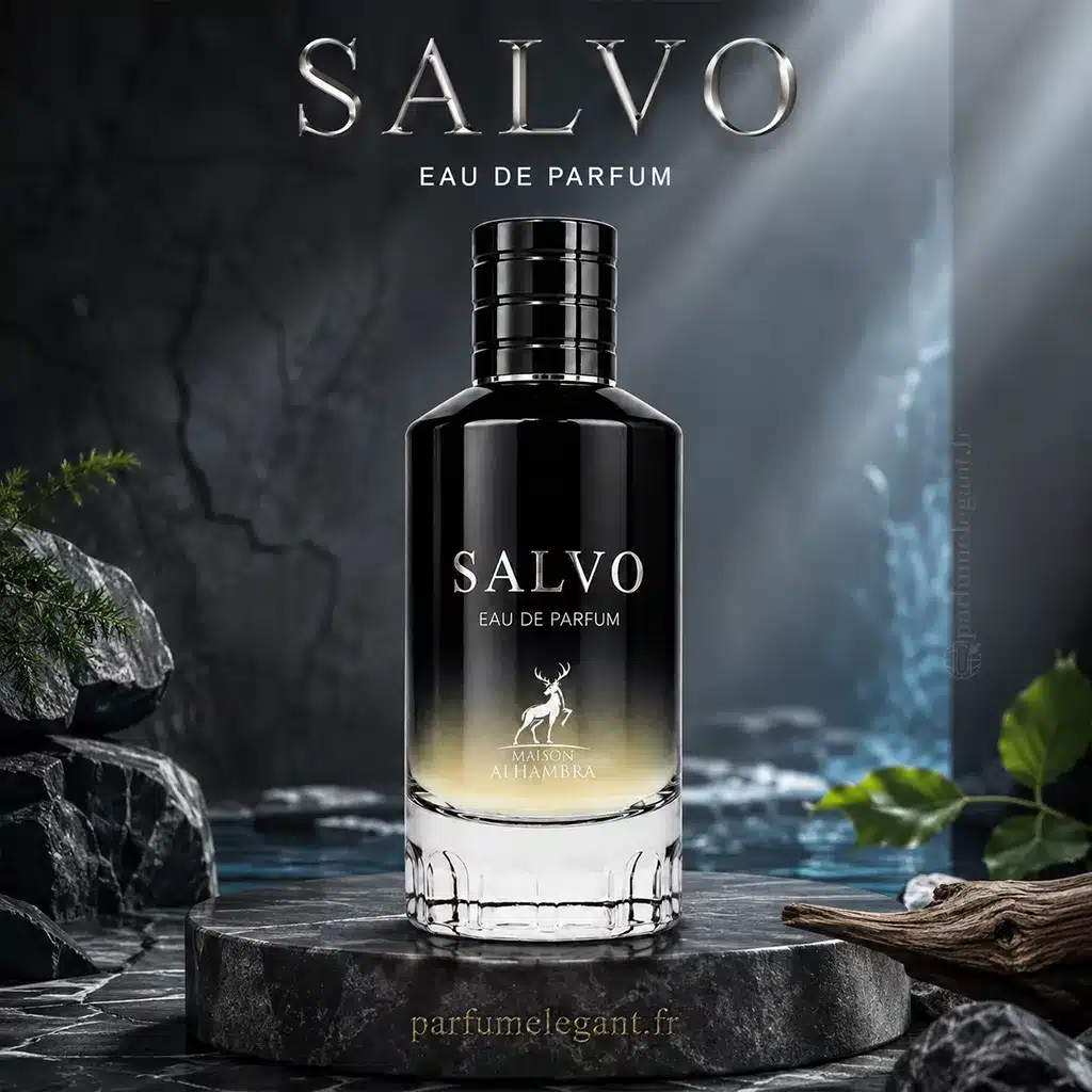 Salvo – Parfum inspiré pour homme 100 ml | Maison Alhambra 3 Salvo Maison Alhambra parfum homme frais aromatique et boisé