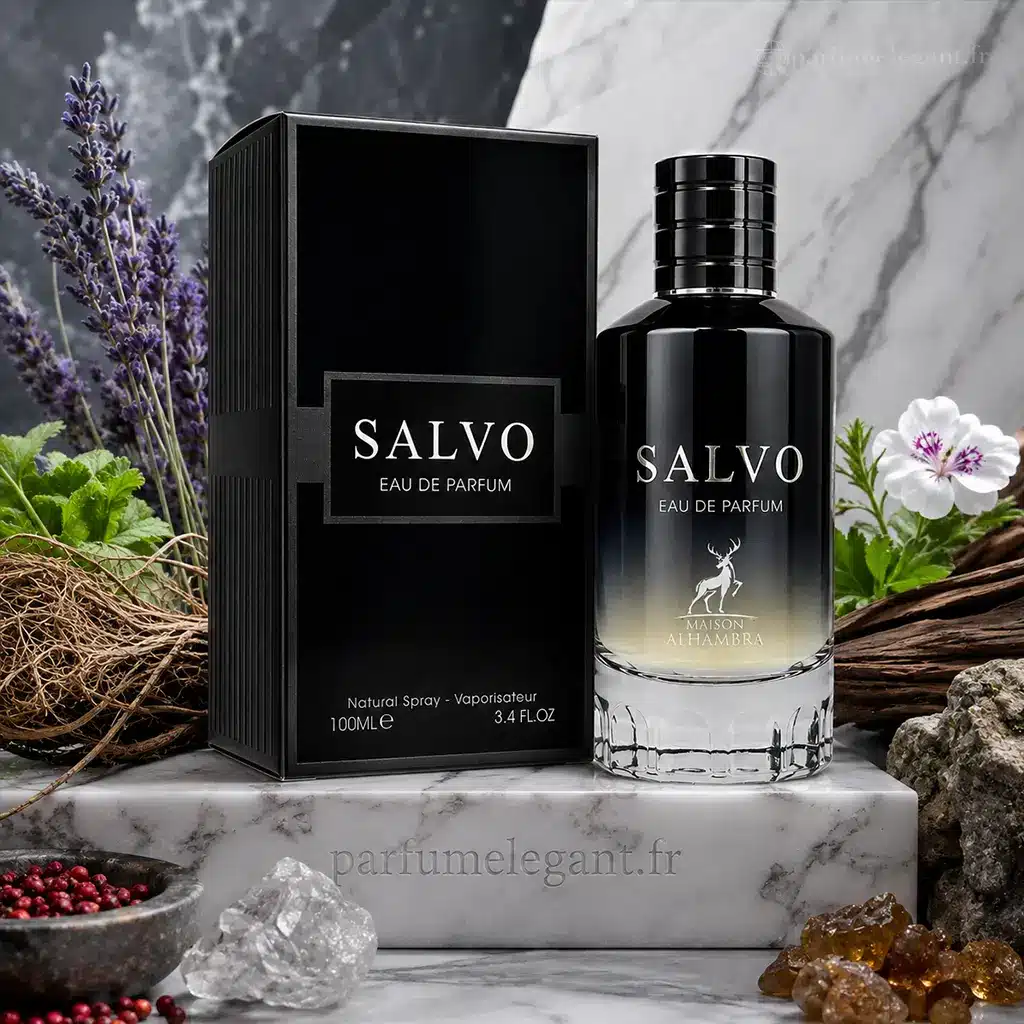 Salvo – Parfum inspiré pour homme 100 ml | Maison Alhambra 4 Salvo Maison Alhambra Eau de Parfum homme 100 ml avec boîte