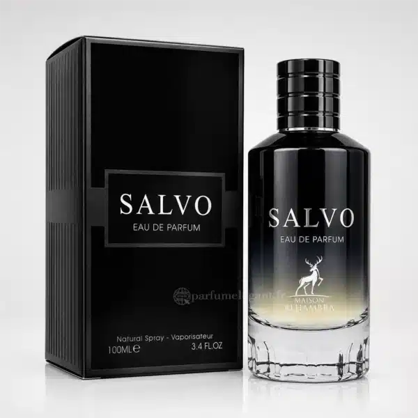 Flacon et boîte Salvo Maison Alhambra Eau de Parfum homme 100 ml