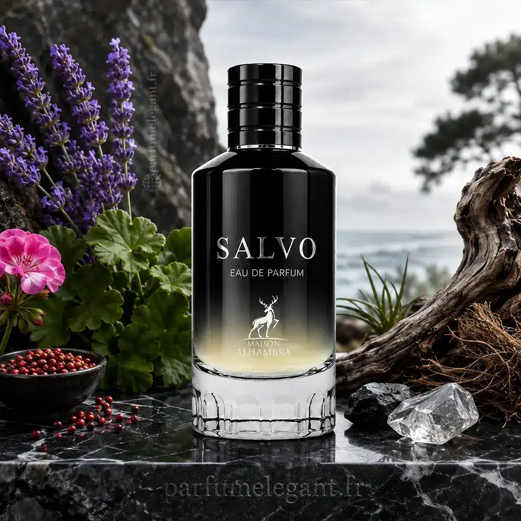 Salvo – Parfum inspiré pour homme 100 ml | Maison Alhambra 7 Salvo Eau de Parfum Maison Alhambra parfum frais boisé pour homme