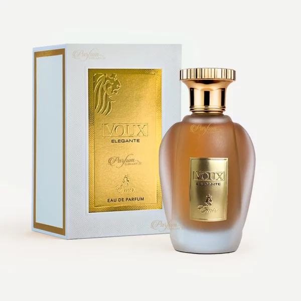 Flacon du parfum Voux Élégante 100 ml, parfum oriental mixte inspiré par la tradition italienne