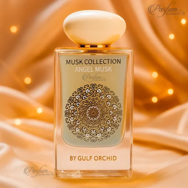 Boîte et flacon Angel Musk – Eau de Parfum épicée et vanillée