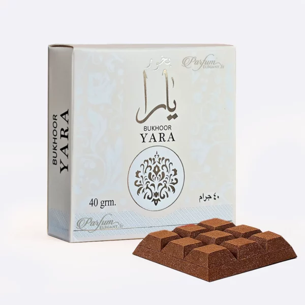 Bakhoor Yara 40g encens oriental floral fruité et musqué