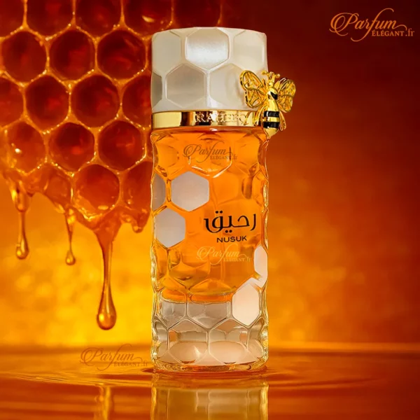 Flacon Raheeq – Eau de Parfum mixte aux accords fruités et vanillés