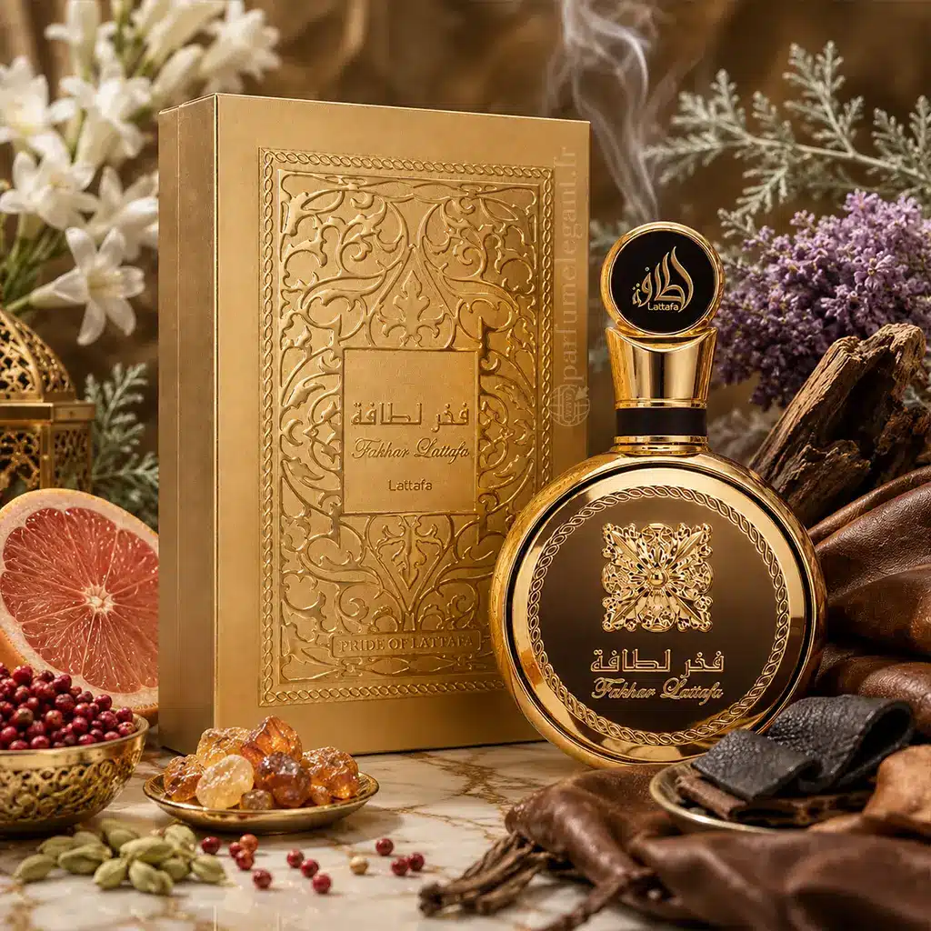 Fakhar Gold Lattafa Pride – Eau de Parfum Homme 100 ml 5 Coffret cadeau Fakhar Gold Lattafa Pride homme