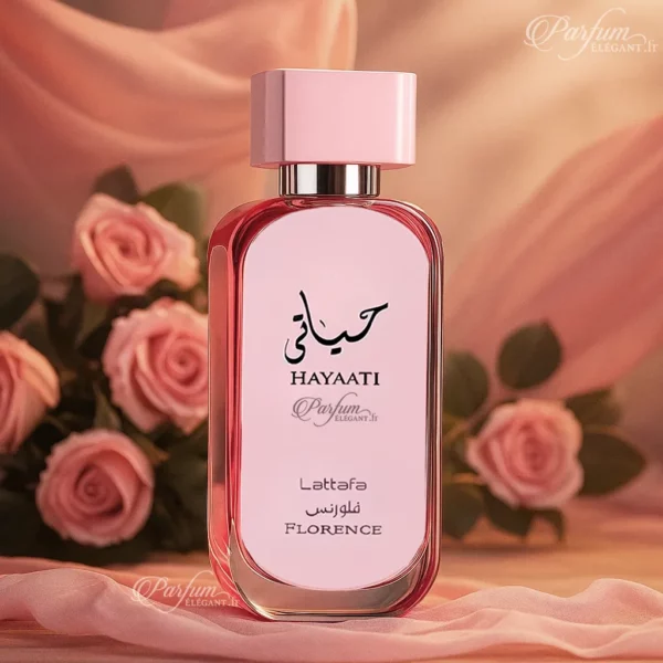 flacon hayaati florence parfum feminin gourmand et elegant
