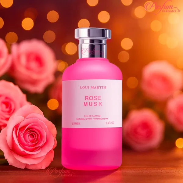 Flacon Rose Musk Loui Martin – Eau de Parfum élégante pour femme