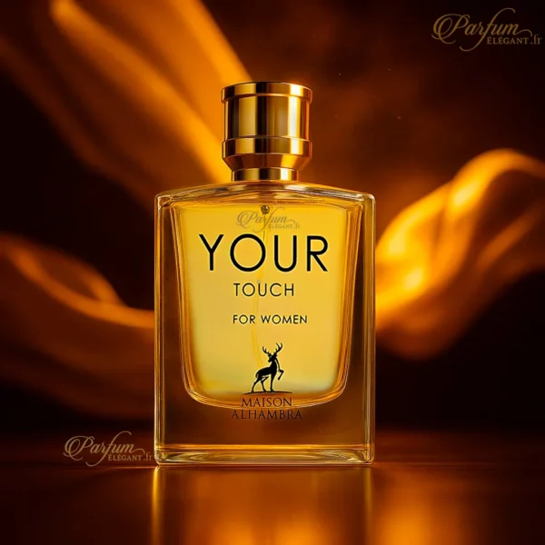 Flacon Your Touch – Eau de Parfum élégant aux notes de framboise et de rose