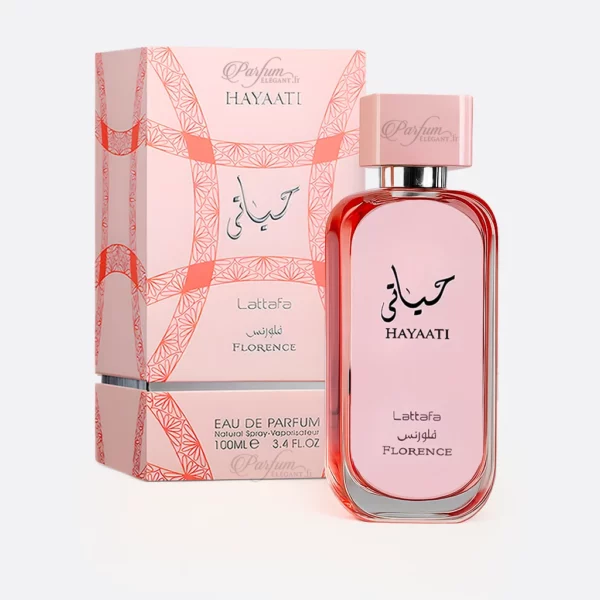 Hayaati Florence 100 ml – parfum femme floral fruité gourmand avec notes de litchi et vanille