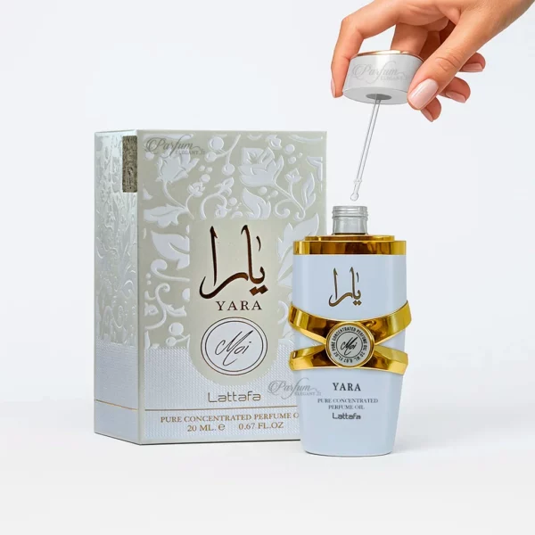 Huile Yara Blanc Lattafa 20 ml parfum floral lumineux
