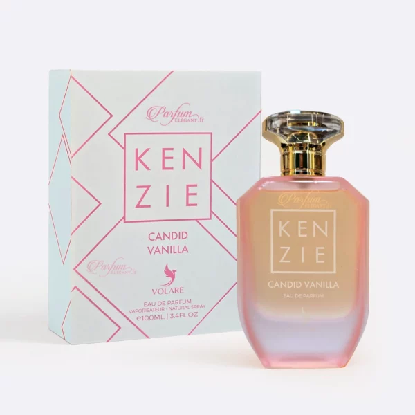 Flacon Kenzie Candid Vanilla – Parfum gourmand et floral pour femme