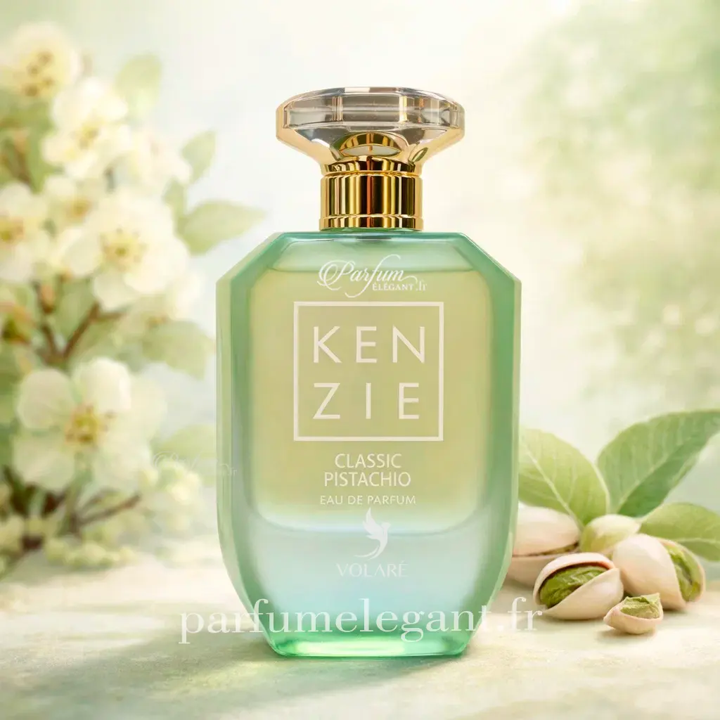 Kenzie Classic Pistachio – Parfum Gourmand à la Pistache & Vanille 3 parfum kenzie pistache gourmand amande vanille musc blanc parfum original france europe