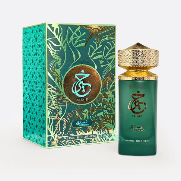 Parfum Khair Pistachio 100 ml – fragrance fruitée, gourmande et florale mixte