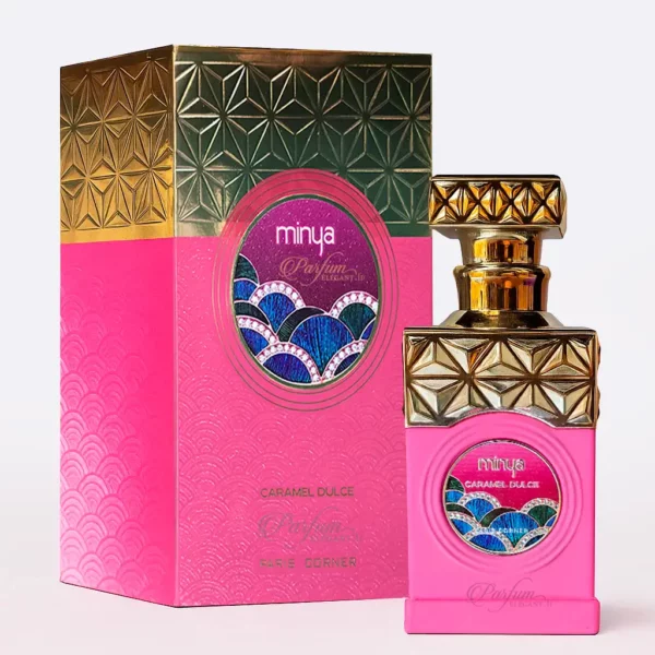Flacon Minya Caramel Dulce 100ml – Parfum oriental gourmand sucré pour femme