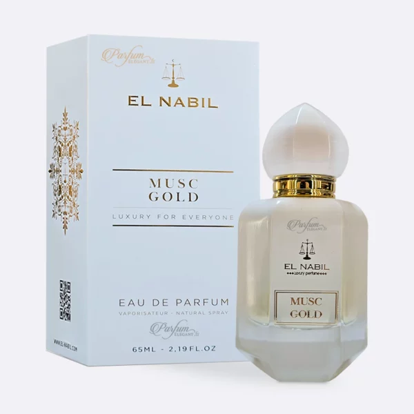 Flacon Musc Gold El Nabil – Parfum mixte élégant et oriental