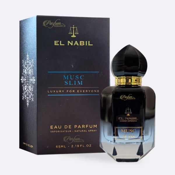 Flacon Musc Slim El Nabil 65 ml – Eau de Parfum musqué et léger