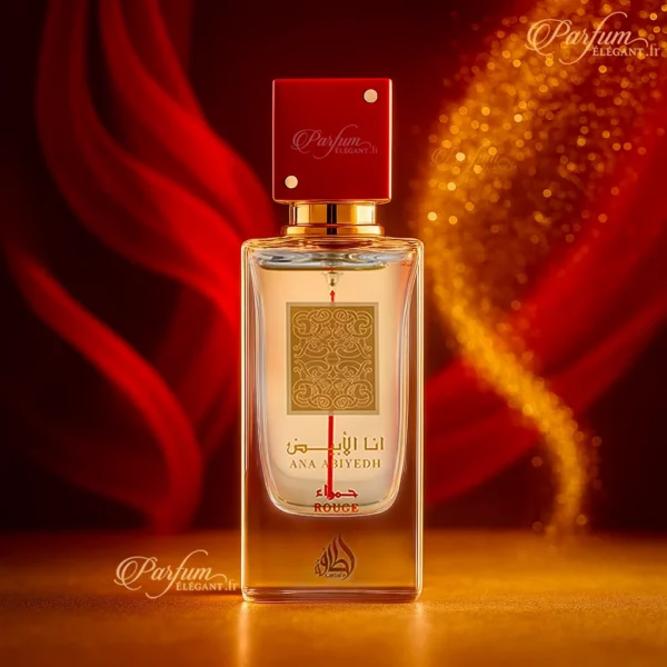 Eau de Parfum Ana Abiyedh Rouge – Notes de poire, caramel et ambre gris