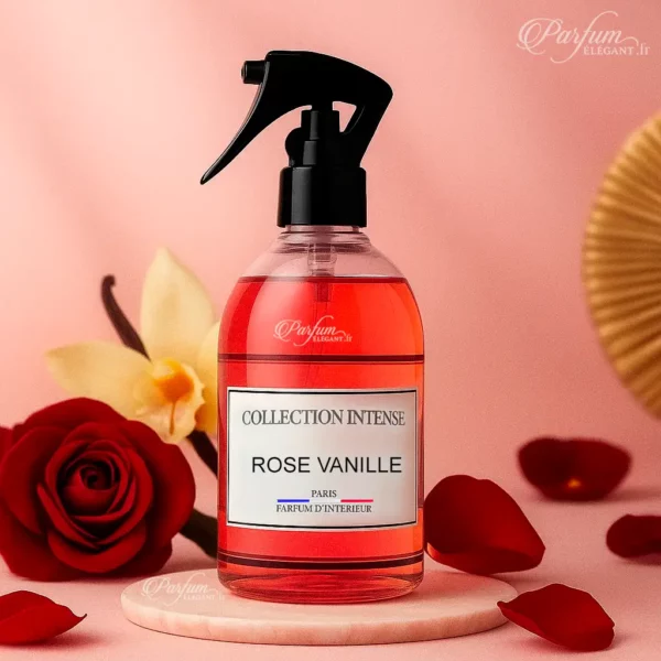 Spray Rose Vanille parfum d’intérieur 250 ml