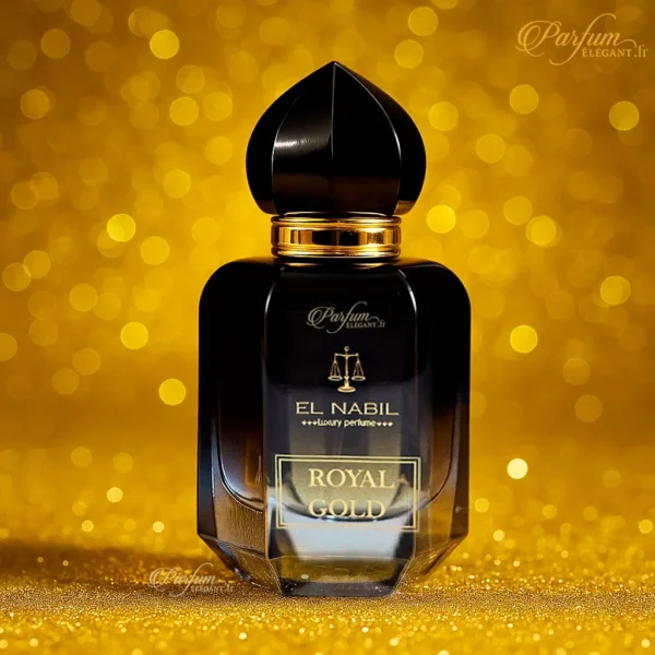 Parfum Musc Royal Gold – Fragrance élégante mixte aux notes d’ambre et de musc