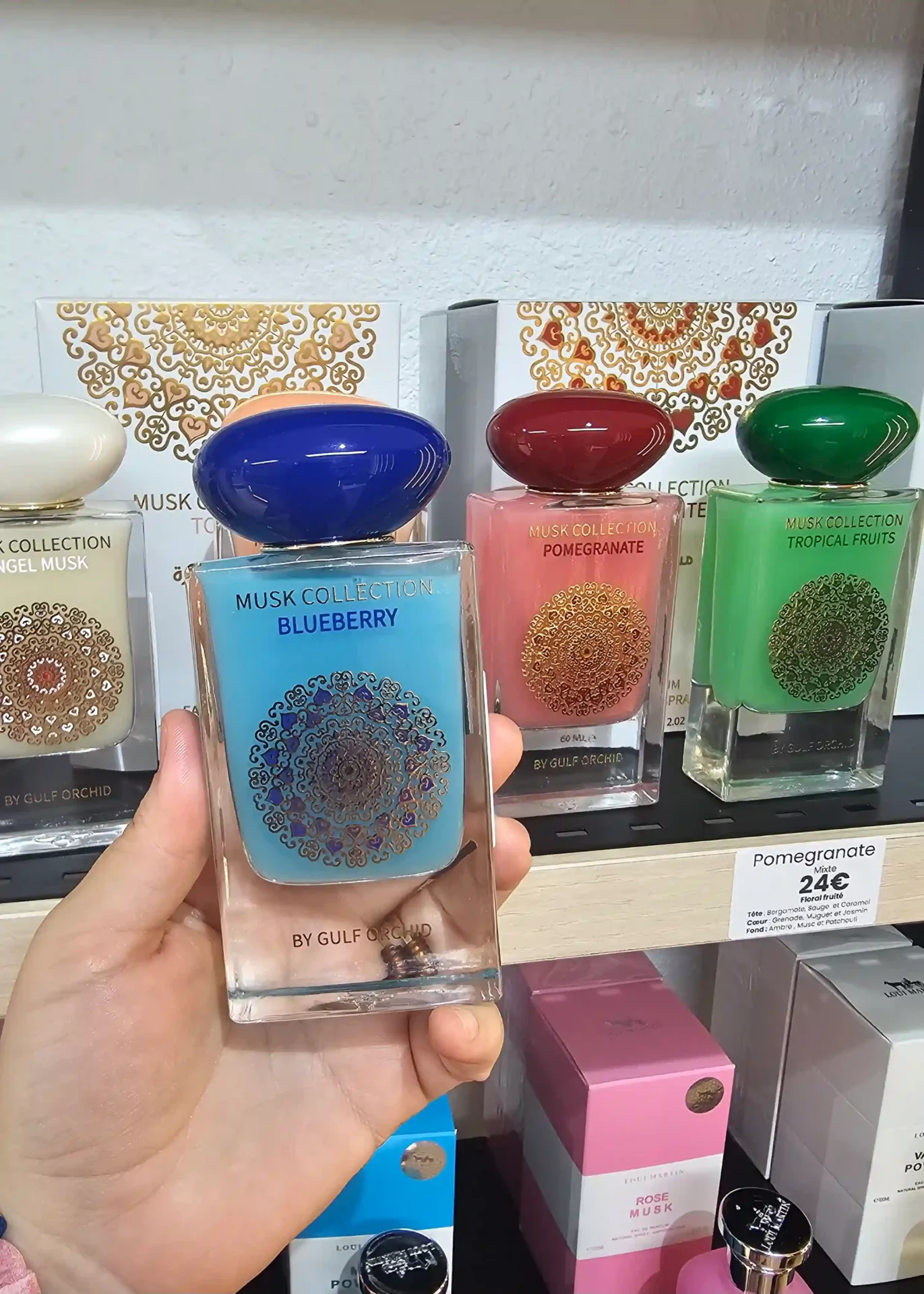 Parfum Musk Collection Blueberry – Parfum Élégant Perpignan