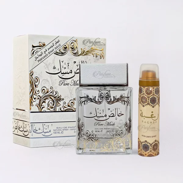 Coffret Pure Musk 100 ml – parfum floral musqué poudré pour femme