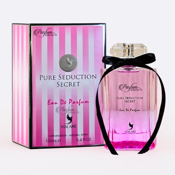 Flacon Pure Seduction Secret 100ml – Parfum floral fruité gourmand pour femme