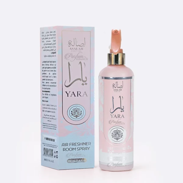Room Spray Yara Asalah 350 ml parfum d’ambiance fruité floral