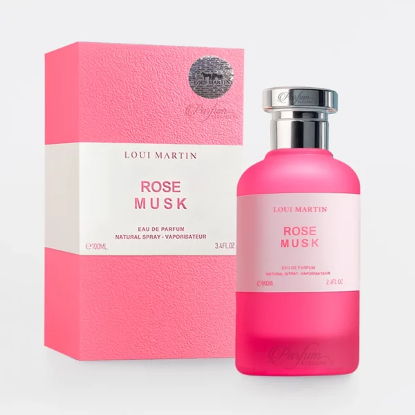 Parfum Rose Musk Loui Martin 100 ml – fragrance florale musquée et boisée