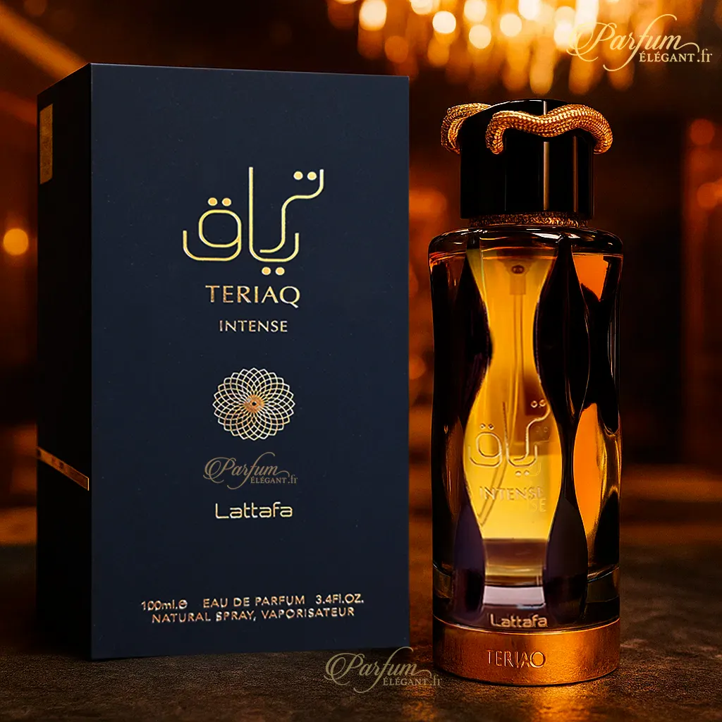 Teriaq Intense – Eau de Parfum Mixte 100 ml | Lattafa 3 Teriaq Intense Eau de Parfum – Fragrance élégante et sophistiquée